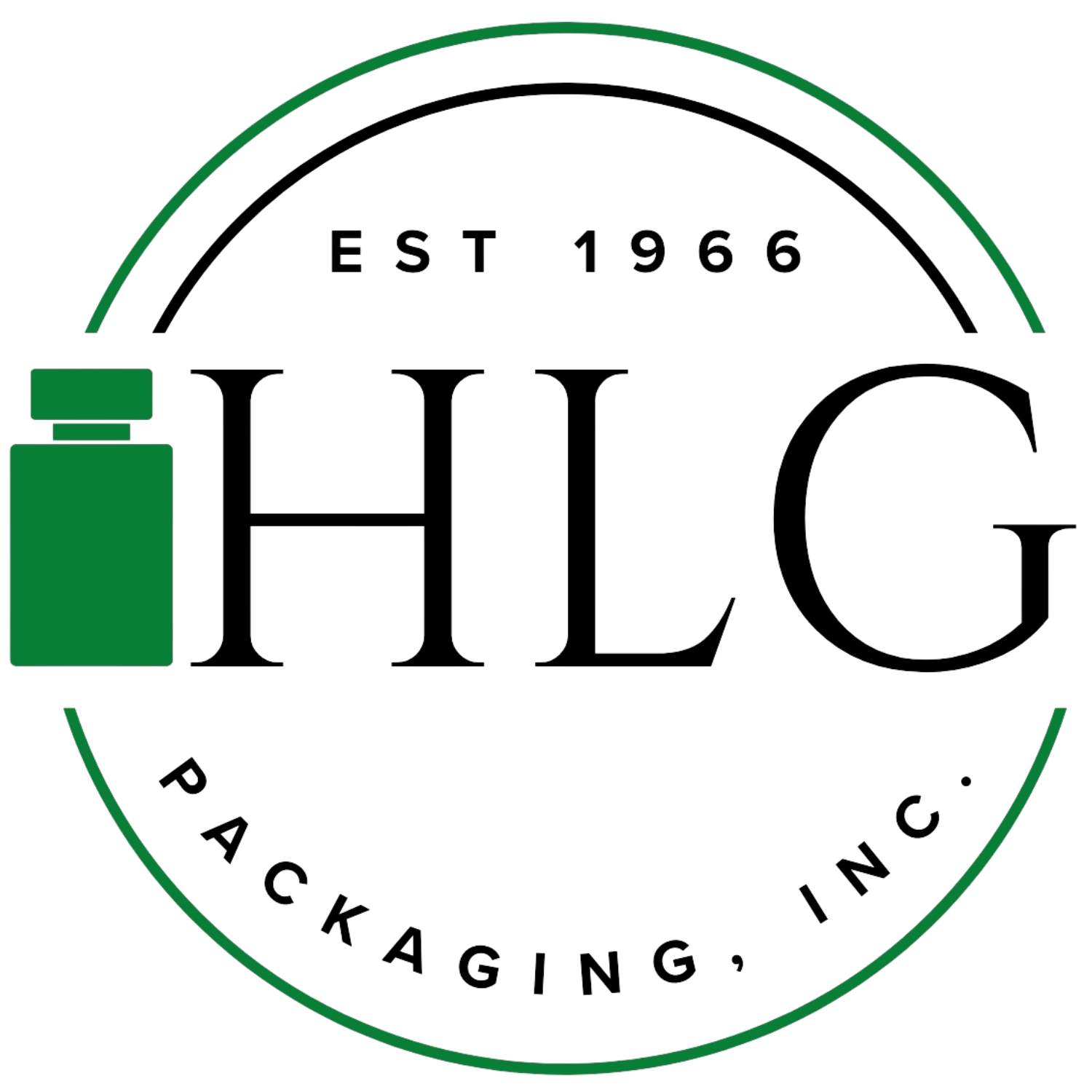 HLG Packaging, Inc. logo without margins